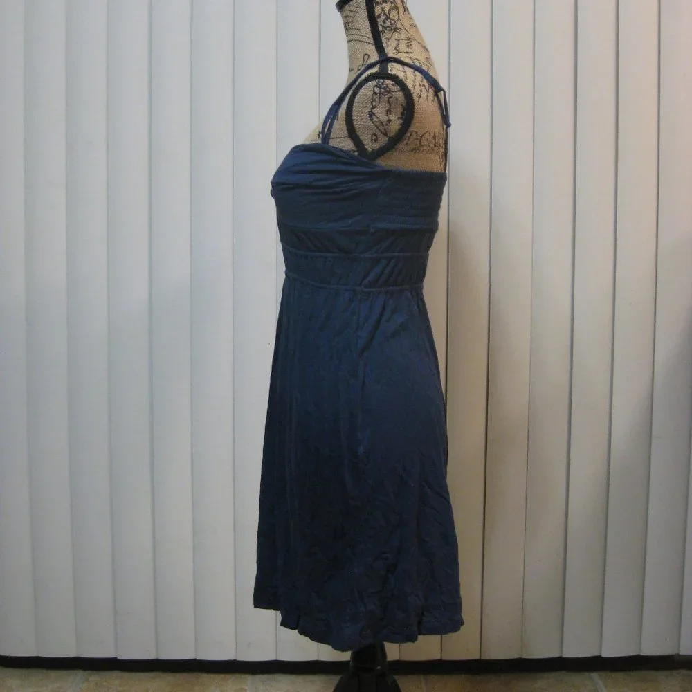 NWT American Eagle AE navy blue dress XS extra small_3